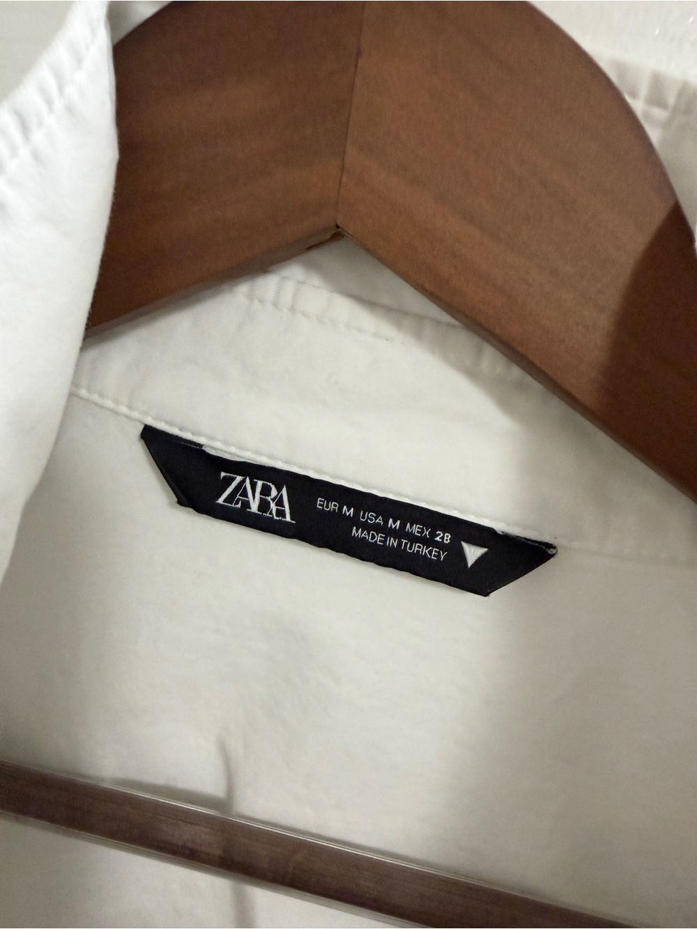 Zara White Button-Front Jacket - Picture 4 of 4